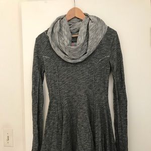 Free People cowl neck dress